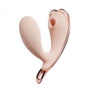 Japan GALAKU - Peach Pro Wearable Suction Vibrator With Panty (Smart APP Model - Chargeable)